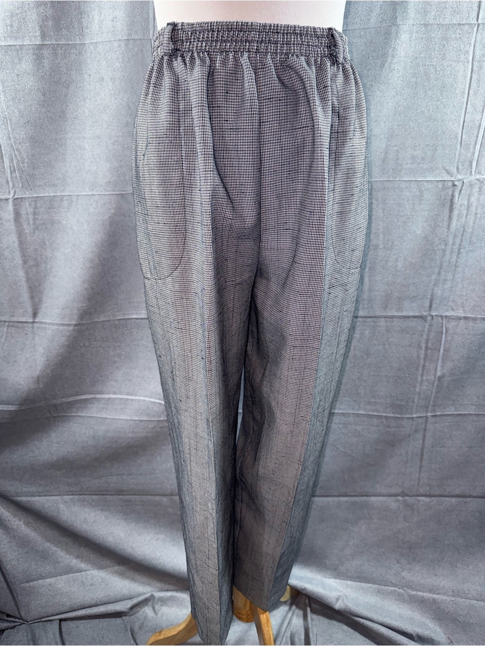 2831-Blair Gray Elastic-Waist Dress Trousers